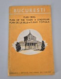 Plan orasul Bucuresti Harta 1970
