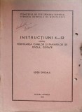 INSTRUCTIUNI 4-52 PENTRU VERIFICAREA CANILOR SI PAHARELOR DE STICLA, COTATE-COLECTIV-236208