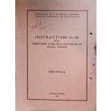 INSTRUCTIUNI 4-52 PENTRU VERIFICAREA CANILOR SI PAHARELOR DE STICLA, COTATE-COLECTIV-236208