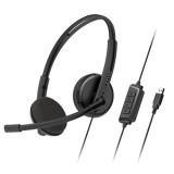 CREATIVE HS-220 Office Headset w/Noise-cancelling Mic , USB &quot;51EF1070AA001&quot; (timbru verde 0.8 lei)