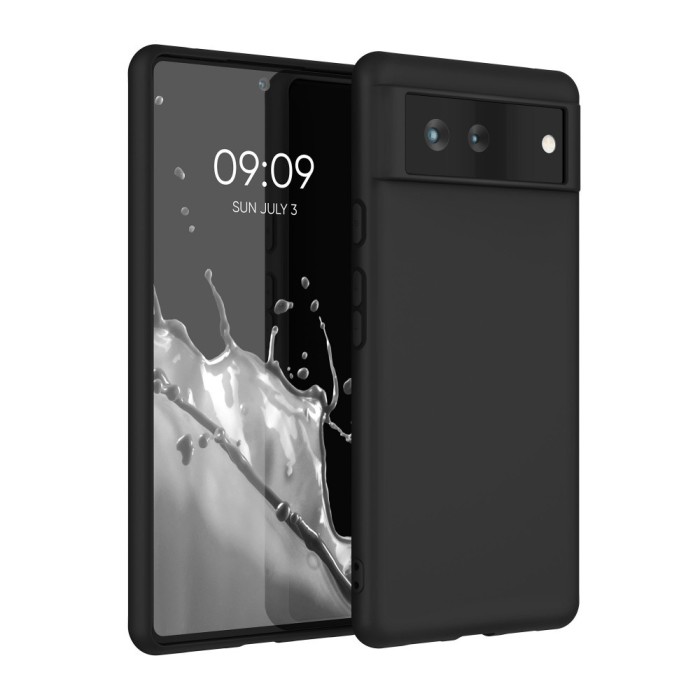 Husa pentru Google Pixel 6, Silicon, Negru, 55434.01