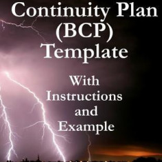 Business Continuity Plan (Bcp) Template with Instructions and Example