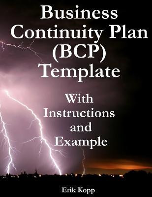Business Continuity Plan (Bcp) Template with Instructions and Example foto