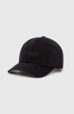Adidas șapcă de baseball din bumbac SPW DAD CAP culoarea negru, uni, IT4641