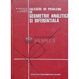 Culegere de probleme de geometrie analitica si diferentiala - M. Bercovici (@E85)