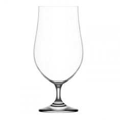 Set 24 Pahare Sticla Cristalina cu picior Bere 380ml LAV Gusto 173 foto