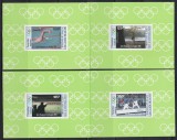 Coasta de Fildes 1984 - Jocurile Olimpice - Los Angeles, PA, 4 Colite DE LUX NDT, F.RARE, MNH