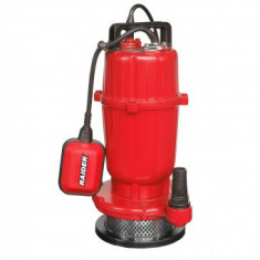 Pompa submersibila cu plutitor, apa murdara 750 W, 3000 L/h, Inaltime max 20 m, adancime 7 m