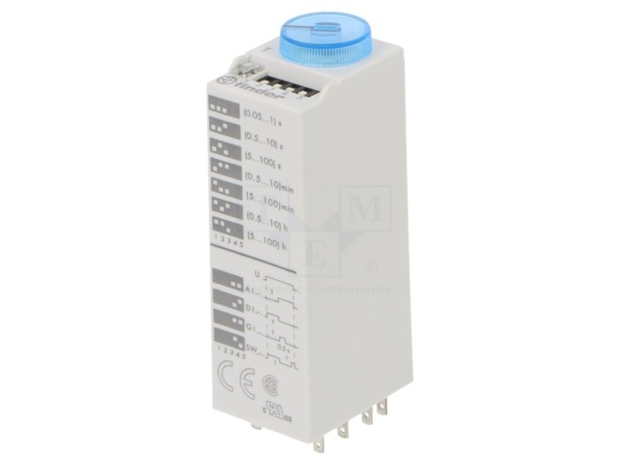 Timer Programabil 0,05s-100h 3PDT 24VAC/DC