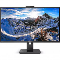 Monitor LED Philips 326P1H 31.5 inch 4 ms Negru Webcam USB-C 75 Hz