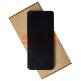Display LCD cu Touchscreen si Rama Realme 7 4G Albastru Original Service Pack