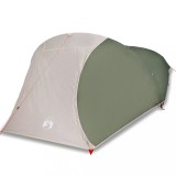Cumpara ieftin Cort de camping cupola pentru 4 persoane, verde, impermeabil