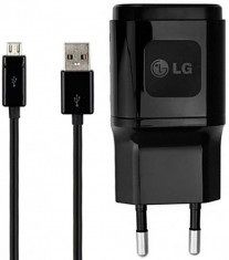 Incarcator Priza Retea Original LG G4 G3 G2 Mini Cablu MicroUSB - Bulk foto