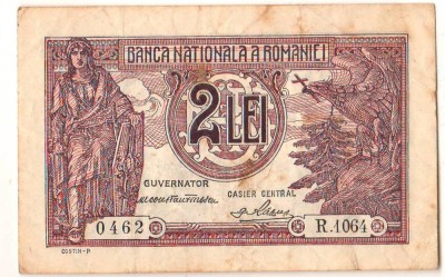 SV * Romania 2 LEI 1938 * Regele Carol II * +/- VF foto