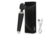 Baghetă magică, Vibrator puternic cu 20 de viteze, Stimulator, Masaj, NEGRU