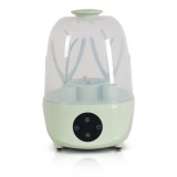 Sterilizator Electric Cangaroo Bottle Verde , Capacitate 6 Biberoane Cu Functie Sterilizare , Uscare Si Gatit Cu Abur