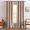 Set 2 Draperii, Desing Modern, Tip Blackout, 140 x 145 cm, Bej - CN