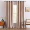 Set 2 Draperii, Desing Modern, Tip Blackout, 140 x 145 cm, Bej - CN