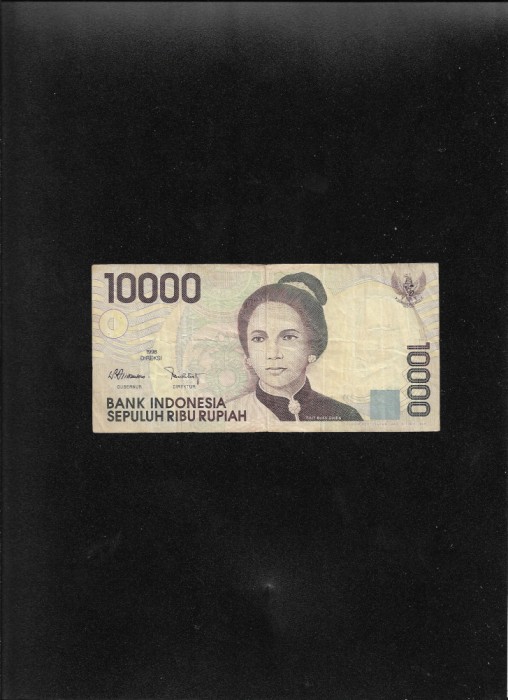 Indonesia Indonezia 10000 10.000 rupiah rupii 1998 seria030211