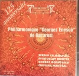 CD 125 Anniversaire Philharmonique &quot;Georges Enesco&quot; de Bucharest Sergiu Celibidache Sviatoslav Richter George Georgescu Cristian Mandeal