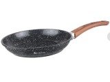 Cumpara ieftin Tigaie aluminiu turnat, 24x4.5 cm, Goldmann, acoperire ceramica, maner soft touch, inductie