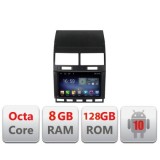 Navigatie VW TOUAREG 2004-2011 F-042 Octa Core cu Android Radio Bluetooth Internet GPS WIFI DSP 8+128GB 4G CarStore Technology