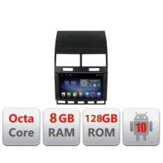 Navigatie VW TOUAREG 2004-2011 F-042 Octa Core cu Android Radio Bluetooth Internet GPS WIFI DSP 8+128GB 4G CarStore Technology