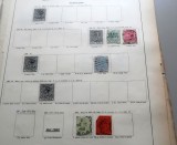 Lot 5 timbre vechi Lagos (Nigeria), Regina Victoria și Regele Edward VII, ștampilate -A42
