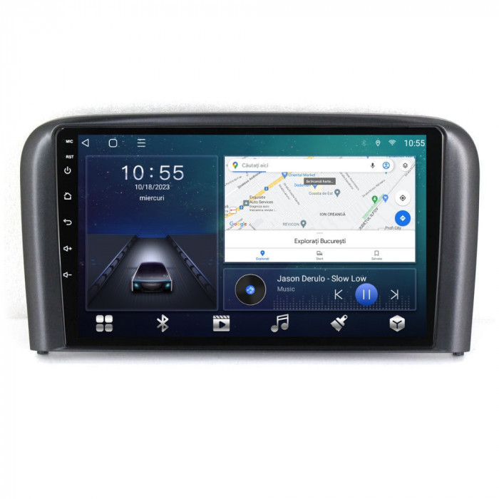 Navigatie dedicata cu Android Volvo S80 I 2004 - 2006, 2GB RAM, Radio GPS Dual