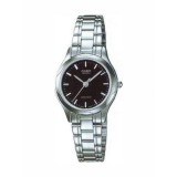 Casio LTP-1275D-1A , Ceas de Damă cu Argintiu Brățară Metalică