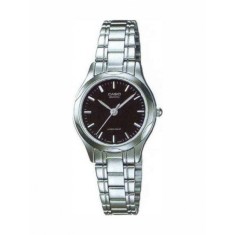 Casio LTP-1275D-1A , Ceas de Damă cu Argintiu Brățară Metalică
