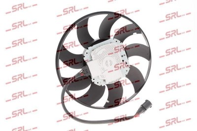Ventilator radiator fara suport Audi A4 16, A5, A6, A7, Q5 17; Porsche Macan, motor: 3.0 TDI, 3.0 V6k Tfsi, 4.2 V8, 4 pini, SRLine, 4H0959455AD; foto