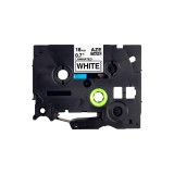 Banda Brother TZSE4 18mm negru/alb