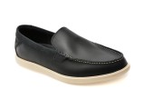 Cumpara ieftin Mocasini CLARKS bleumarin, BRATTON LOAFER, din piele naturala