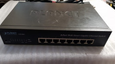 Switch Planet GSD-800S 8-Port, Gigabit Ethernet - poze reale foto
