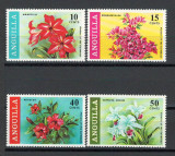 Anguilla 1969 Mi 70/73 - Flori, Nestampilat