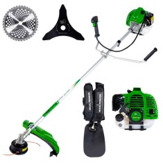 Motocoasa/trimmer pentru tuns iarba, Micul Fermier, benzina, cu 4 accesorii, pornire rapida, 3.4 CP, 43 CC