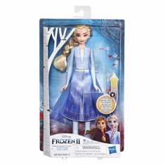 Frozen2 - papusa Elsa cu rochita luminoasa foto