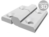 Balama Dreapta Tehnopolimer 60mm