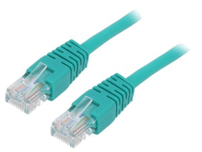 Cablaj Patch Cord UTP Cat5e Verde 3m foto