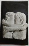 Carte postala, Sarutul de C. Brancusi, perioada de inceput a comunismului