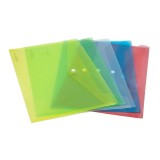 Mapa cu capsa tip A4,plastic,150 microni,diverse culori