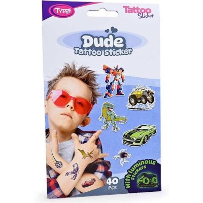 Set 40 tatuaje temporare tip autocolante Baieti Tytoo KOPXX1800013 foto