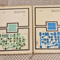 Scheme de televizoare magnetofoane picupuri 2 volume Mihai Salisteanu 1976