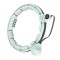Cerc Hula Hoop cu Greutate si Contor HMS HHM13 40 cm, Verde