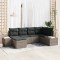 vidaXL Set de canapele pentru grădină 6 pcs Gri 264 x 154 x 85 cm 3355798