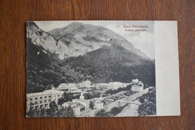 CP Baile Herculane vedere generala 1926 foto