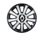 Cumpara ieftin Set 4 capace roti Flash Gri-Negru R14 pentru gama auto Renault, Autohelix MSA