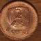 Fiji - moneda de colectie exotica - 2 cents 2001 - Elisabeta - superba !