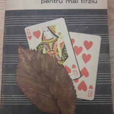 Romante pentru mai tarziu